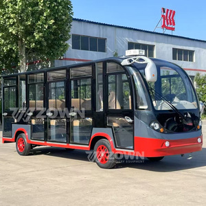 Bus électrique de tourisme de style rétro, bus touristique haut de gamme, adapté aux transferts VIP vers les hôtels de villégiature. - Product Image 4