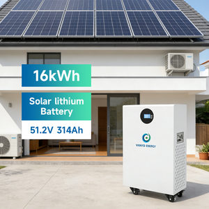 51.2V 314Ah Solar Lithium <b>Battery</b> Pack 16kwh Solar Energy System 51.2V 280Ah Energy Storage <b>Battery</b> - Product Image 2