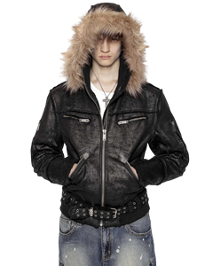 OEM alta qualità invernale con Zip Logo <span class=keywords><strong>oversize</strong></span> da uomo in pile Sherpa con cerniera <span class=keywords><strong>giacca</strong></span> in finta pelle <span class=keywords><strong>giacca</strong></span> da uomo - Product Image 2