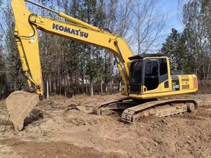 Komatsu มือสอง PC240รถตักตีนตะขาบขนาดกลางใช้งานต่ำพร้อมส่วนประกอบหลักของเครื่องยนต์อีซูซุสำหรับการก่อสร้าง - Product Image 4