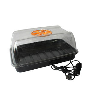 VERTAK 8W plateaux de <span class=keywords><strong>semis</strong></span> électriques avec couvercle serre chauffante rectangulaire à germination - Product Image 1