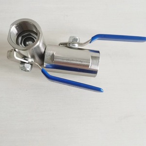 Válvula de bola de acero inoxidable con rosca interna de 1/2 pulgada, operación manual para sistemas de calentamiento de agua Q11F-16P DN15 - Product Image 2