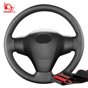 Housse de <span class=keywords><strong>volant</strong></span> de voiture cousue à la main personnalisée, conçue pour <span class=keywords><strong>Toyota</strong></span> Yaris <span class=keywords><strong>RAV4</strong></span> EV 2009 2013 - Product Image 1