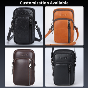 Nouvel arrivage de sacs à bandoulière en cuir pleine fleur pour hommes <span class=keywords><strong>sac</strong></span> à bandoulière en cuir véritable <span class=keywords><strong>noir</strong></span> nature véritable à bandoulière - Product Image 5