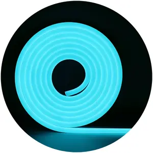 Waterproof IP67 6mm 8mm 10mm DC12V Pure Silicone Rope Strip Marrs Green RGB RGBIC Neon Flex Led For Custom Neon Sign