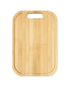 Bamboo chopping board Household internal handle cutting board with sink bamboo craft kitchen fruit board