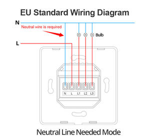 Pulsador de luz inteligente con Control de voz para el hogar, pulsador con WiFi, 2,4 Ghz, para <span class=keywords><strong>Alexa</strong></span> y <span class=keywords><strong>Echo</strong></span> <span class=keywords><strong>dot</strong></span>, Google Home, EU - Product Image 6