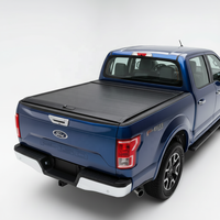 Caisse de chargement manuelle en alliage d'aluminium avec couvercle de benne rétractable pour pick-up Ford F150