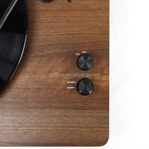 उच्च अंत अखरोट रंग टर्नटेबल आरका फोनोग्राफ संगीत केंद्र विनाइल रिकॉर्ड प्लेयर - Product Image 2