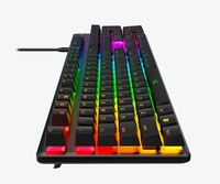 HyperX Alloy Origins Keyboard Gaming mekanik, lampu latar ukuran penuh RGB untuk PC