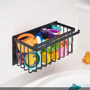 Tường gắn kết nhà bếp aethetic Tủ lạnh <span class=keywords><strong>Side</strong></span> Magnetic gia vị Giá kim loại phòng tắm khăn mô lưu trữ Kệ Treo Giỏ chủ - Product Image 6