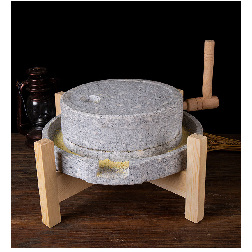 Medium-sized stone mill, 20*30 cm, with grates