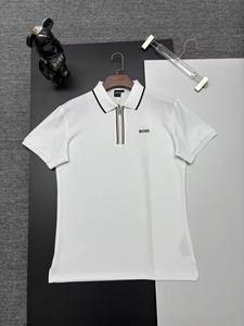 Nouveau Polo Homme Tendance 2026 – Simple, Décontracté, en Coton Pur, Respirant, Anti-boulochage, Polyvalent - Product Image 4