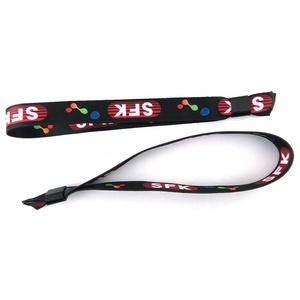 Pulsera de Poliéster Personalizada con Cierre, Pulsera Sublimada para Festivales, Regalo Promocional - Product Image 3