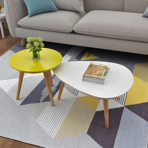 Tabelle petite fantaisie tables d'appoint en bois salon moderne ensembles de meubles de salon de table de salon de table basse - Product Image 3