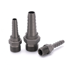 Adaptador de Manguera con Rosca Macho COVNA, Conector de Manguera de Acero Inoxidable para Tubería de Gas - Product Image 1