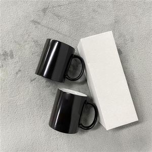 11Oz 330Ml Ceramic Heat-Sensitive Diy Blanks Sublimation Coated Color Changing Coffee <b>Mug</b> Cups for Xmas Birthday - Product Image 3