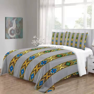 Maßgeschneiderte Bettwäsche-Sets mit individuellem Druck, Heimtextilien in Sondergrößen, Äthiopisches Traditionelles Saba <span class=keywords><strong>Telet</strong></span> Design - Product Image 6