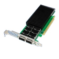 Scheda di rete server Mellanox CX-7 con doppia porta ottica 200G QSFP56 PCI-E X16 interna, disponibile in magazzino