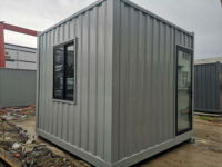 Conteneur de petite maison, conteneur plat pré-coupé de chine, pièce de protection, 5/10ft