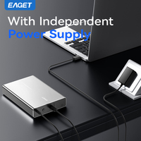 بسعر الجملة من EAGET-GB 1 2 من من من من EAGET مع شعار مخصص قرص HDD بوصة محركات أقراص صلبة خارجية