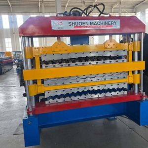Hochwertige Dachbahn maschine Wellblech-Dach walzen form maschine - Product Image 6