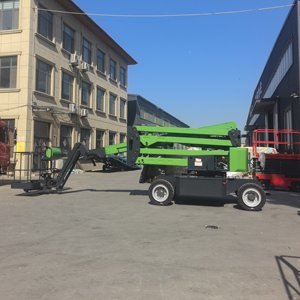 Niedriger Preis Fabrik Direkt verkauf Mini Towable Boom Lift Teleskop Spider Boom Lift Trailer Manlift - Product Image 4