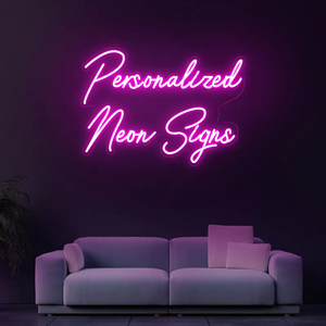 DropShipping Custom Logo Personalized Advertising Lights up Acrylic Happy Birthday LED Neon Sign for Wedding Party Wall Decor - Product Image 4