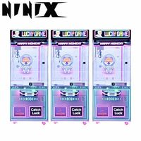 Offre Spéciale : Machine à griffes NINIX à monnayeur, jeu d'arcade, construction métallique, interface en anglais, 110/220V, garantie 12 mois, usage commercial