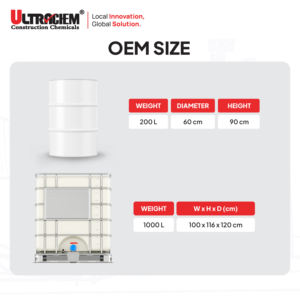 Aditivo Ultrachem Ultramix SP. Obtenga flujo, plasticidad y resistencia a la compresión superiores para sus proyectos. - Product Image 3