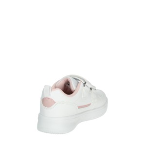 Sneakers Casual basse bianche/rosa SB70411-002 - Product Image 3