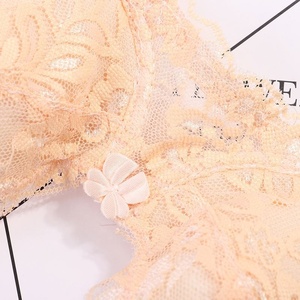 Bán Buôn Của Phụ Nữ Cộng Với Kích Thước <span class=keywords><strong>Push</strong></span>-<span class=keywords><strong>up</strong></span> Áo Ngực Sâu Cup Hoa Ren Áo Ngực Thoáng Khí Mỏng Sexy Trở Lại Chất Béo Che Giấu Cho Bộ Ngực Lớn - Product Image 5