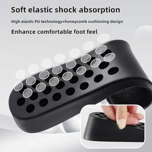 Plus haut PU Inserts chaussure talon ascenseurs hommes femmes jambes inégales chaussure ascenseur équilibreur pour botte de marche <span class=keywords><strong>orthopédique</strong></span> hauteur augmenter semelles - Product Image 6