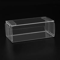 Cajas Plegables de Plástico Transparente Populares, Cajas de Exhibición de PET Transparente de 0.35mm de Grosor para Empaque de Juguetes Pequeños