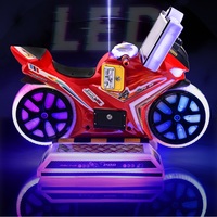 Simulateur de conduite de moto électrique pour enfants, machine de jeu vidéo d'arcade de course, simulateur de conduite à monnayeur pour enfants