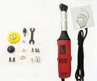 Outil électrique de déjointoiement de carreaux 500W, meuleuse d'angle 90 degrés à vitesse variable, machine portative compacte pour le meulage et le polissage des carreaux