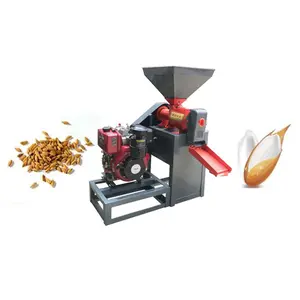 Endüstriyel pirinç freze makineleri komple set kombine tahıl işleme makinesi pirinç kabuğu çekiçli değirmen fiyat