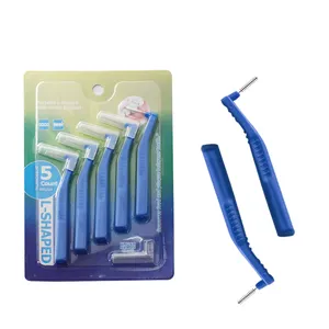 Wholesale CE ISO Approved Interdental Brushes Oral Clean L Shape I shape Tepe Dental Brush