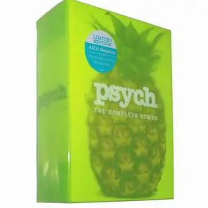 Psych The Complete Series Seasons 1-8 31DVD -Disc Box Set edizione limitata duplicazione del disco stampa china TV SHOW factory