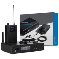 Système de monitoring intra-auriculaire sans fil stéréo XSW IEM SET, contrôle complet de la bande avec modes audio flexibles pour la scène et les répétitions