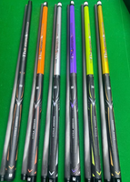Tongkat Biliar Premium Little Monster BK Serat Karbon dengan Ujung 12.9mm, Tongkat Pool Cue, Taco De Billar Fibra De Carbono untuk Biliar