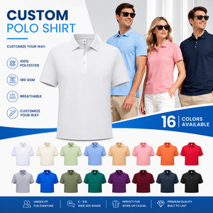 Logotipo Personalizado, 100% Poliéster Tejido para Camiseta, Transpirable, 180 GSM, Antiarrugas, Unisex, Hombre, Mujer, Tallas Grandes, S-5XL, Uniforme de Trabajo - Product Image 1