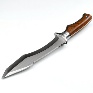 Couteau de survie tactique A18 en acier inoxydable de haute qualité avec clip de fixation, lame droite, manche en bois de noyer, pour la chasse, OEM, DIY 1 - Product Image 4