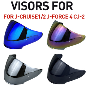 Visière de <span class=keywords><strong>casque</strong></span> de moto pour <span class=keywords><strong>Shoei</strong></span> J-Cruise1,J-Cruise2,CJ-2SP,J-Force4,CJ-2 <span class=keywords><strong>Casque</strong></span> de remplacement <span class=keywords><strong>intégral</strong></span> Pare-vent anti-rayures - Product Image 3