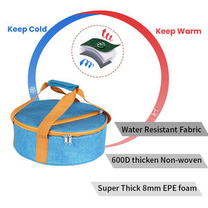 Sac de <span class=keywords><strong>livraison</strong></span> de nourriture Oxford thermique isolé personnalisé sac de pique-nique à <span class=keywords><strong>pizza</strong></span> de style Offre Spéciale à la mode capacité de 30L taille de <span class=keywords><strong>cercle</strong></span> pour la <span class=keywords><strong>livraison</strong></span> - Product Image 6