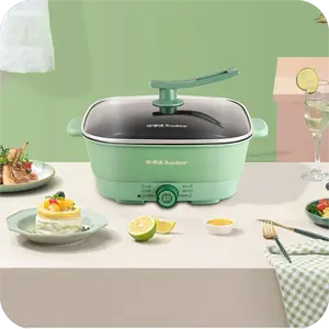 1360W 5L électrique grande puissance multi-curry cuiseur chinois hot pot cuiseur électrique soupe pot