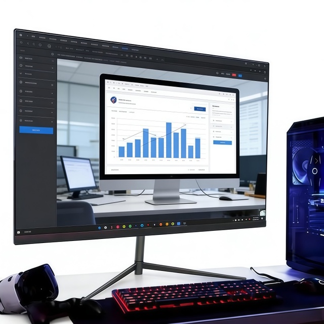 High-quality Wide Screen TN Panel Monitor 18.5 19 24 Inch 27 Gaming 120hz 1920*1080 for Business and Gamer Curvo Gaming Monitor
