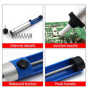 Affichage numérique noir 60W ensemble de <span class=keywords><strong>fer</strong></span> à <span class=keywords><strong>souder</strong></span> multimètre 20 pièces réparation de <span class=keywords><strong>circuit</strong></span> électronique <span class=keywords><strong>FER</strong></span> À <span class=keywords><strong>SOUDER</strong></span> T00L - Product Image 4