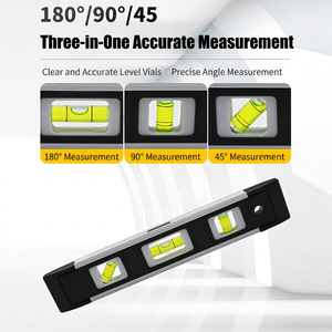 ระดับอลูมิเนียมขนาด 9 นิ้วพร้อมแม่เหล็กสำหรับซ่อมแซมบ้านด้วยตัวเอง - Product Image 4