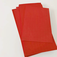 Coussinets adhésifs en mousse EVA rouge, coussinets souples avec colle, matériau de protection amortissant pour l'emballage et l'expédition, séparateurs de verre